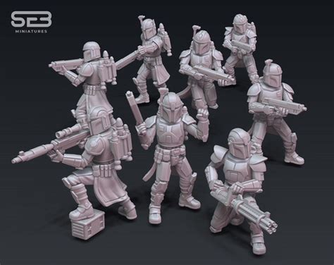 star wars miniatures 3d print